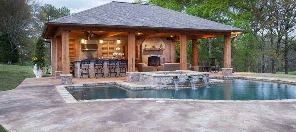 Resort-Style Backyard