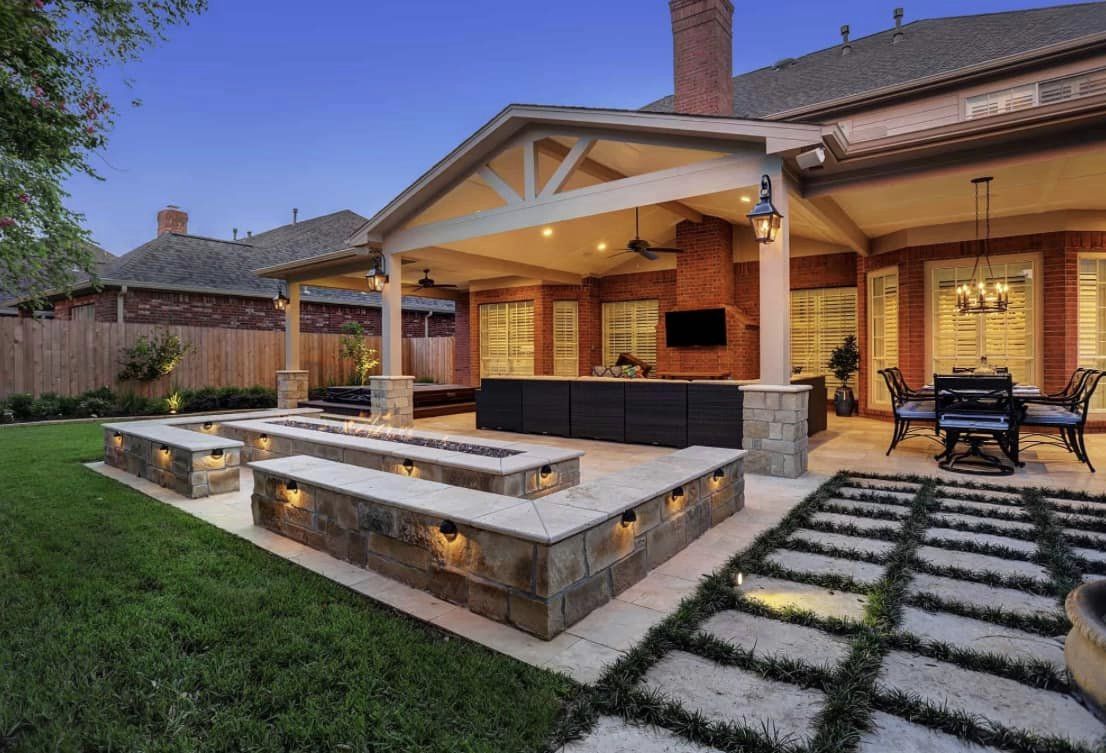 Big Outdoor Living Space